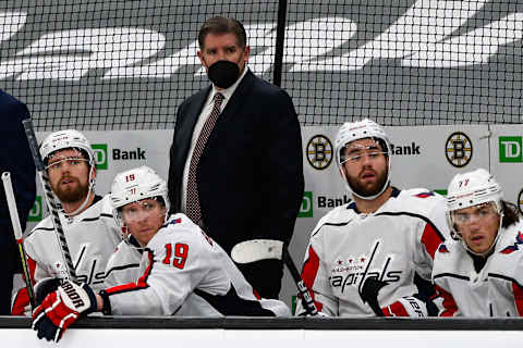 Peter Laviolette, Washington Capitals Mandatory Credit: Winslow Townson-USA TODAY Sports