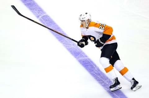 Oskar Lindblom, Philadelphia Flyers (Photo by Elsa/Getty Images)