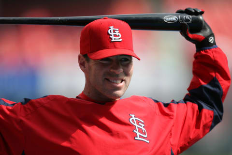 Jim Edmonds, one of the top center fielders of the past half century. (Photo by John Capella/Sports Imagery/Getty Images)