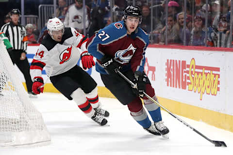 Ryan Graves #27 of the Colorado Avalanche (Photo by Matthew Stockman/Getty Images)