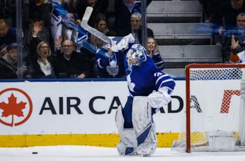 TORONTO, ON – FEBRUARY 22: Frederik Andersen