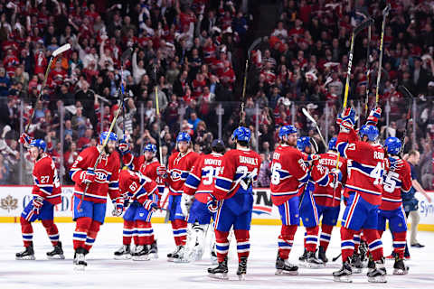 MONTREAL, QC – APRIL 14: Montreal Canadiens (Photo by Minas Panagiotakis/Getty Images)