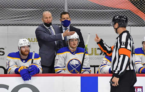 Buffalo Sabres Ralph Krueger. Mandatory Credit: Eric Hartline-USA TODAY Sports