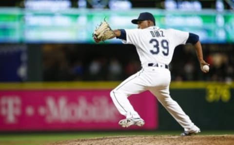 Sep 8, 2016; Seattle, WA, USA; Seattle Mariners relief pitcher 