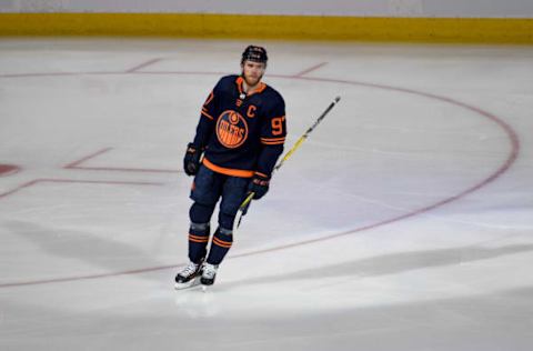 Connor McDavid #97, Edmonton Oilers (Photo by Derek Leung/Getty Images)