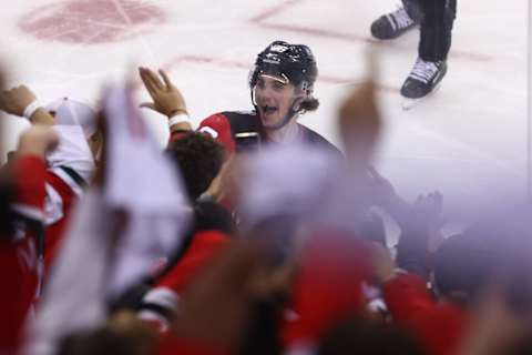 New Jersey Devils center Jack Hughes (86): Ed Mulholland-USA TODAY Sports