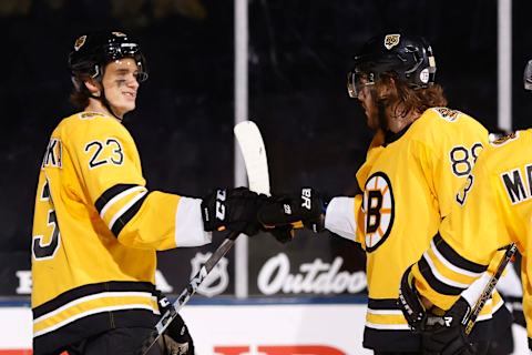 Jack Studnicka #23 of the Boston Bruins. (Photo by Christian Petersen/Getty Images)