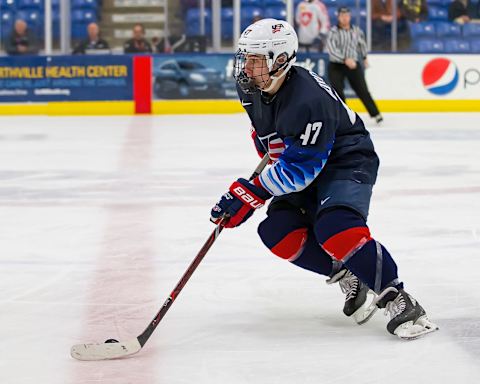 Thomas Bordeleau #47 (Photo by Dave Reginek/Getty Images)