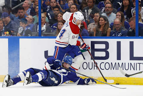 Jun 28, 2021; Tampa, Florida, USA; Montreal Canadiens Corey Perry Mandatory Credit: Kim Klement-USA TODAY Sports