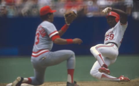 Reds shortstop Dave Concepcion. (Photo by Focus on Sport/Getty Images)