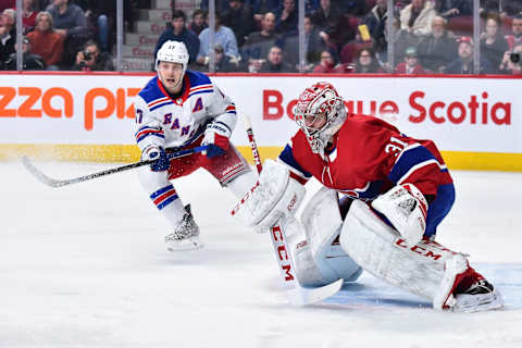 MONTREAL, QC – FEBRUARY 27: Montreal Canadiens New York Rangers (Photo by Minas Panagiotakis/Getty Images)