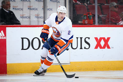 Nick Leddy #2 of the New York Islanders (Photo by Christian Petersen/Getty Images)