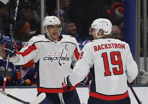 Alex Ovechkin, Nicklas Backstrom, Washington Capitals (Photo by Bruce Bennett/Getty Images)