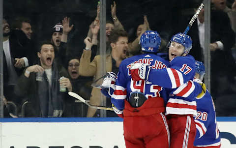 NEW YORK, NY – MARCH 14: Mika Zibanejad