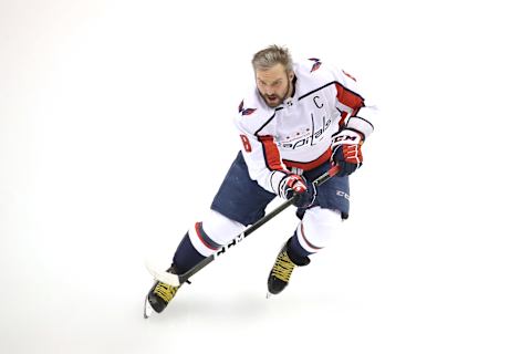 Alex Ovechkin #8 of the Washington Capitals. (Photo by Andre Ringuette/Freestyle Photo/Getty Images)