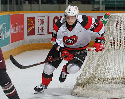 Kody Clark of the Ottawa 67’s (Photo by Claus Andersen/Getty Images)