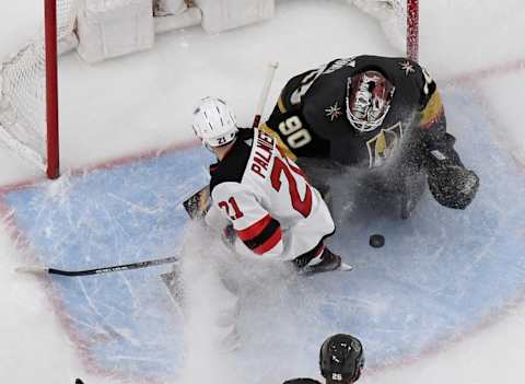 Kyle Palmieri #21 of the New Jersey Devils (Photo by Ethan Miller/Getty Images)