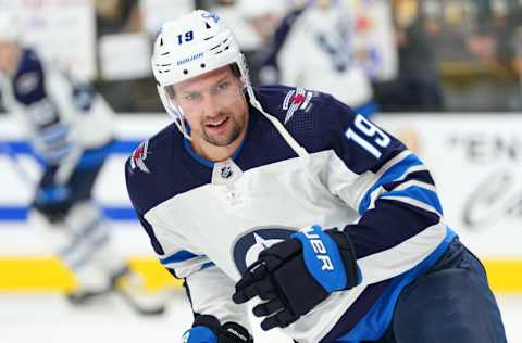 Winnipeg Jets, David Gustafsson, #19, (Mandatory Credit: Stephen R. Sylvanie-USA TODAY Sports)