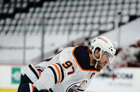 Connor McDavid #97, Edmonton Oilers (Photo by David Lipnowski/Getty Images)