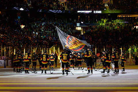 Vancouver Canucks. (Photo by Derek Cain/Getty Images)