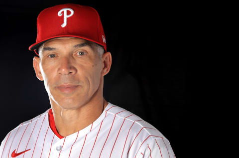 So far, reports out of Clearwater present a positive view of manager Girardi and his Phillies coaching staff. Photo by Mike Ehrmann/Getty Images.