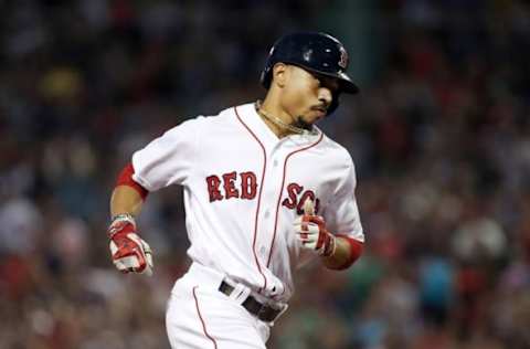 Aug 29, 2016; Boston, MA, USA; Boston Red Sox right fielder 