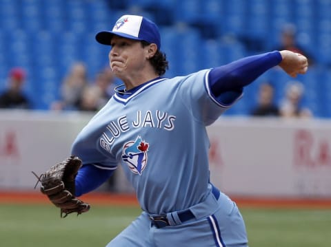 Scott Downs, Blue Jays (Photo by Abelimages / Getty Images)