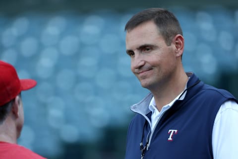 Rangers general manager Chris Young. Kiyoshi Mio-USA TODAY Sports