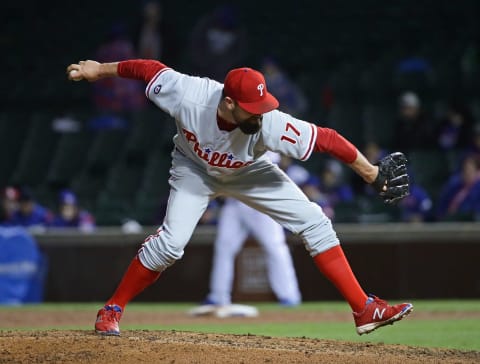 Barring an unexpected situation, Neshek will be a Phillie for more than just the 2018 campaign. Photo by Jonathan Daniel/Getty Images.