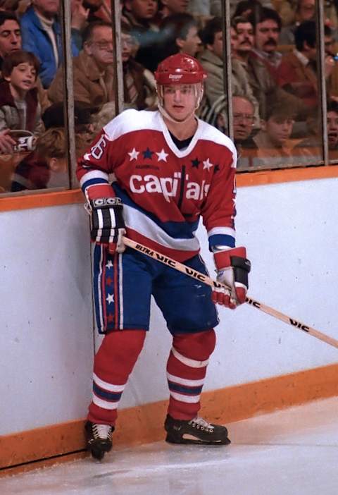 Bengt-Ake Gustafsson, Washington Capitals (Photo by Graig Abel/Abelimages)