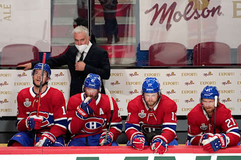 Head Coach Dominique Ducharme of the Montreal Canadiens. (Photo by Mark Blinch/Getty Images)