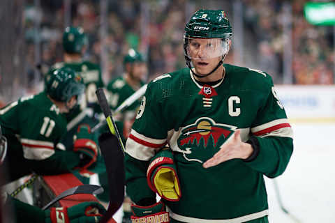 Mikko Koivu #9 of the Minnesota Wild (Photo by Hannah Foslien/Getty Images)