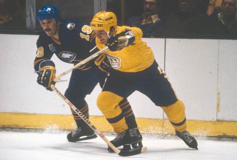 Marcel Dionne #16 of the Los Angeles Kings. (Photo by Focus on Sport/Getty Images)