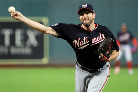 Max Scherzer #31 of the Washington Nationals (Photo by Mike Ehrmann/Getty Images)