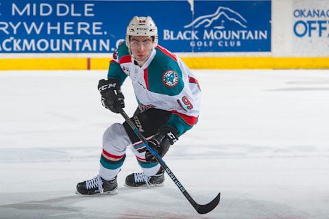 Dillon Dube #19 (Photo by Marissa Baecker/Getty Images)