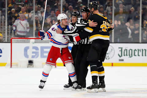 Brendan Lemieux #48 of the New York Rangers. (Photo by Maddie Meyer/Getty Images)