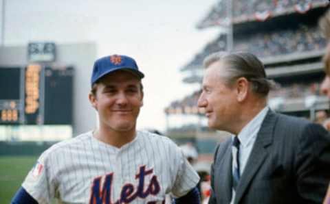 Tug McGraw, New York Mets pitcher (Photo by Focus on Sport/Getty Images)