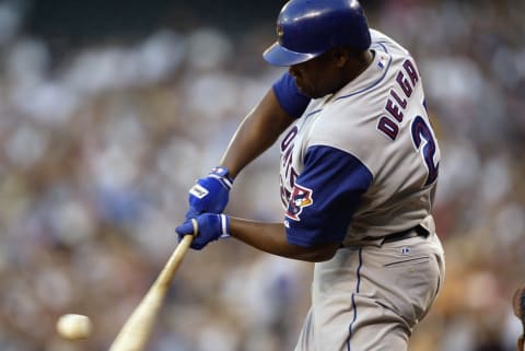 Carlos Delgado, Toronto Blue Jays (Photo by Otto Greule Jr/Getty Images)