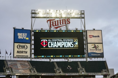 (Photo by Brace Hemmelgarn/Minnesota Twins/Getty Images) *** Local Caption ***