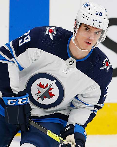 Winnipeg Jets, Jeff Malott, #39, (Mandatory Credit: Perry Nelson-USA TODAY Sports)