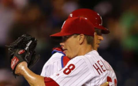 It will be serious “Hug Watch” time for Hellickson and a number of other players in the Phillies dugout over the next 10 days.