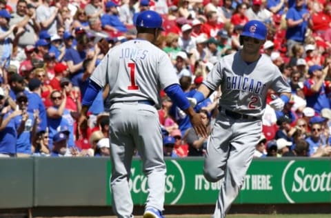 Mandatory Credit: The Cubs won 9-0. David Kohl-USA TODAY Sports