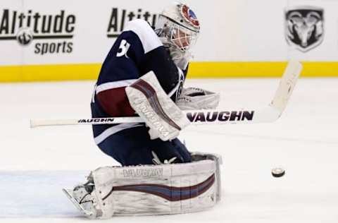 NHL Power Rankings: Colorado Avalanche goalie Calvin Pickard (31) makes a save in the third period against the Vancouver Canucks at the Pepsi Center. The Canucks won 3-2 in a shootout. Mandatory Credit: Isaiah J. Downing-USA TODAY Sports