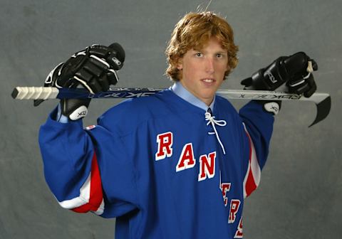 OTTAWA, ONT – JULY 30: Twelveth overall draft pick Marc Staal of the New York Rangers poses for a portrait during the 2005 National Hockey League Draft on July 30, 2005 at the Westin Hotel in Ottawa, Canada. (Photo by Dave Sandford/Getty Images for NHL)