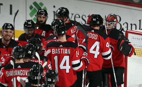 The New Jersey Devils (Photo by Bruce Bennett/Getty Images)