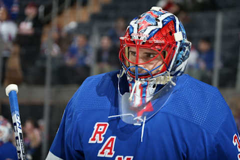 Igor Shesterkin #31 of the New York Rangers