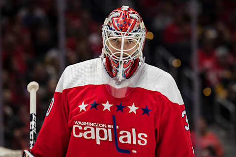 Ilya Samsonov, Washington Capitals (Photo by Scott Taetsch/Getty Images)