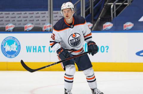 Kailer Yamamoto #56, Edmonton Oilers (Photo by Claus Andersen/Getty Images)