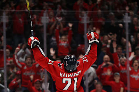 Garnet Hathaway, Washington Capitals (Photo by Patrick Smith/Getty Images)