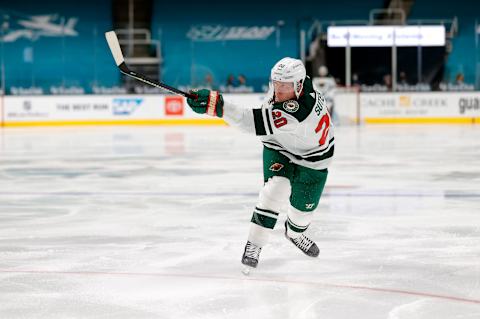 Ryan Suter #20 of the Minnesota Wild. (Photo by Ezra Shaw/Getty Images)